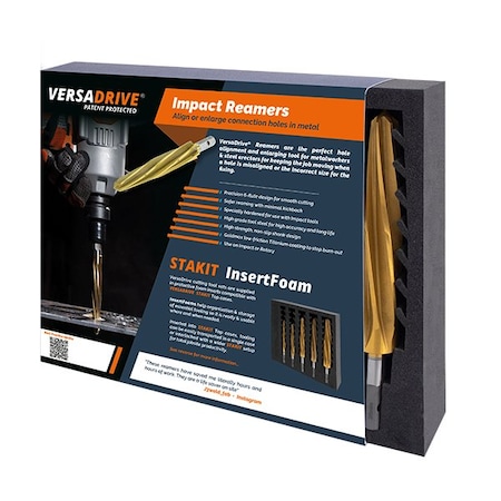 Versadrive HMT Impact Reamer Set, 1/2, 5/8, 3/4 in. 501040-3SET